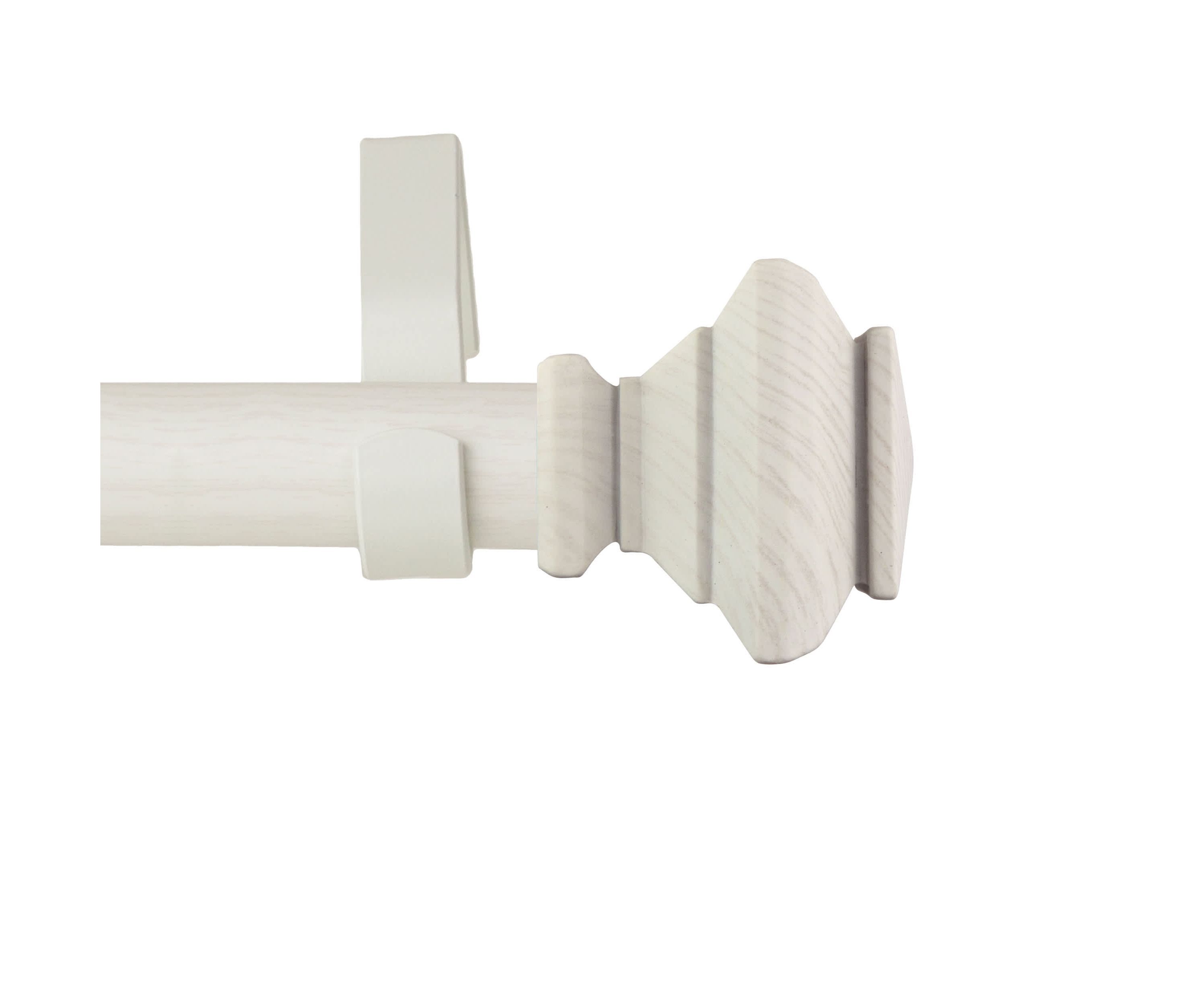 1" Fern Faux Wood Curtain Rod
