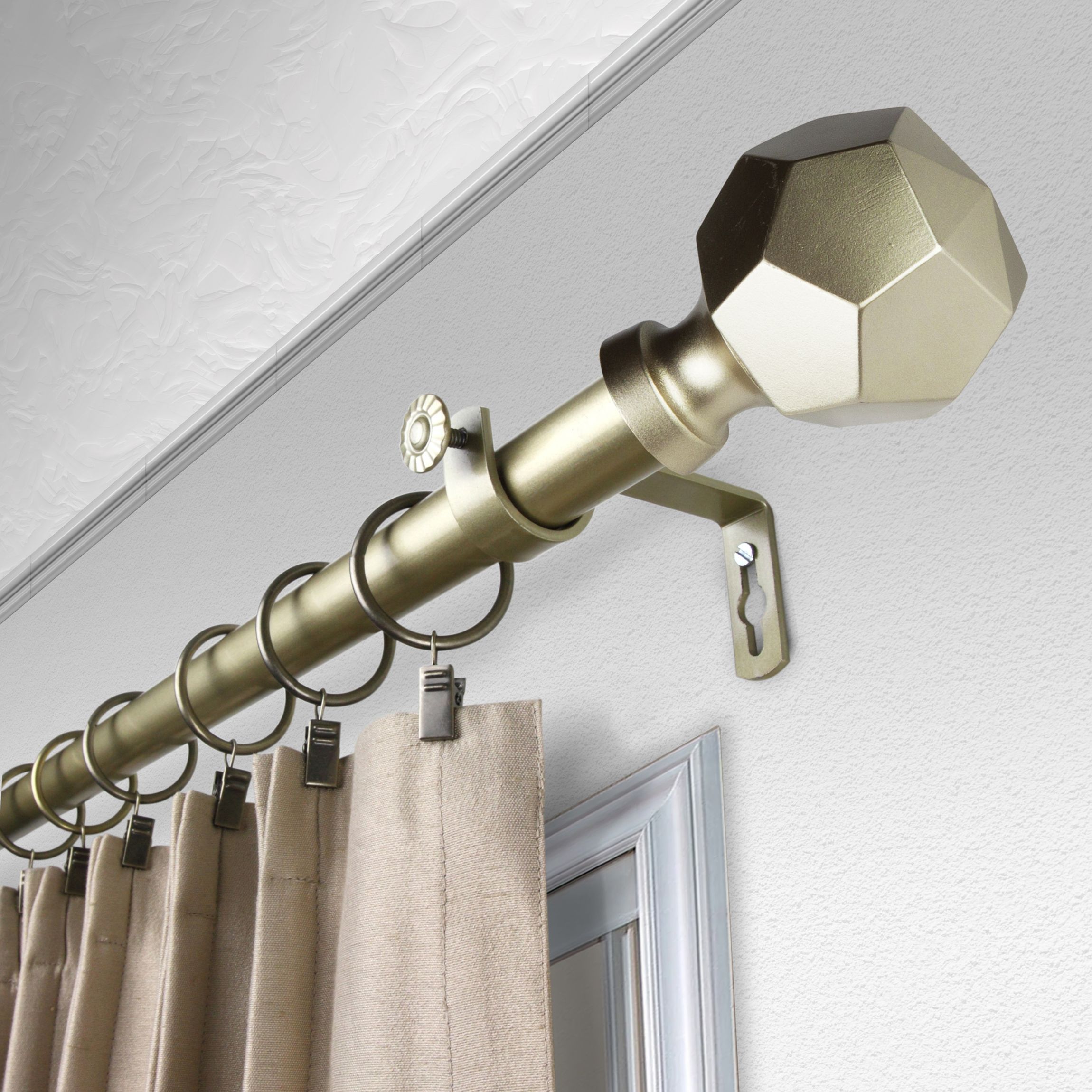1" Darden Curtain Rod