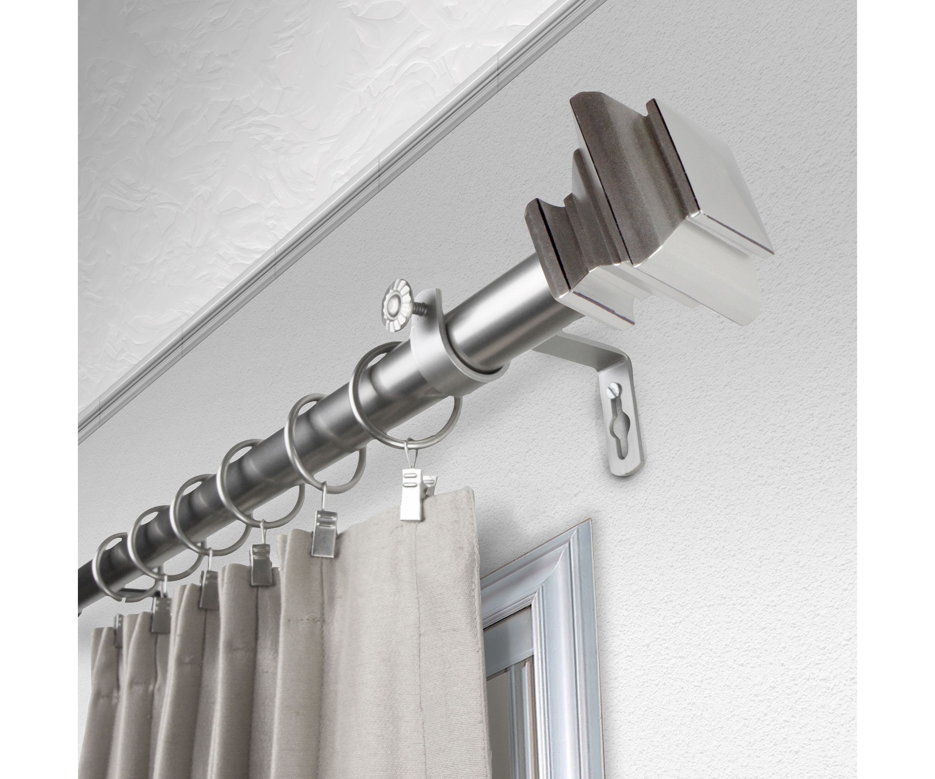 1" Fern Curtain Rod