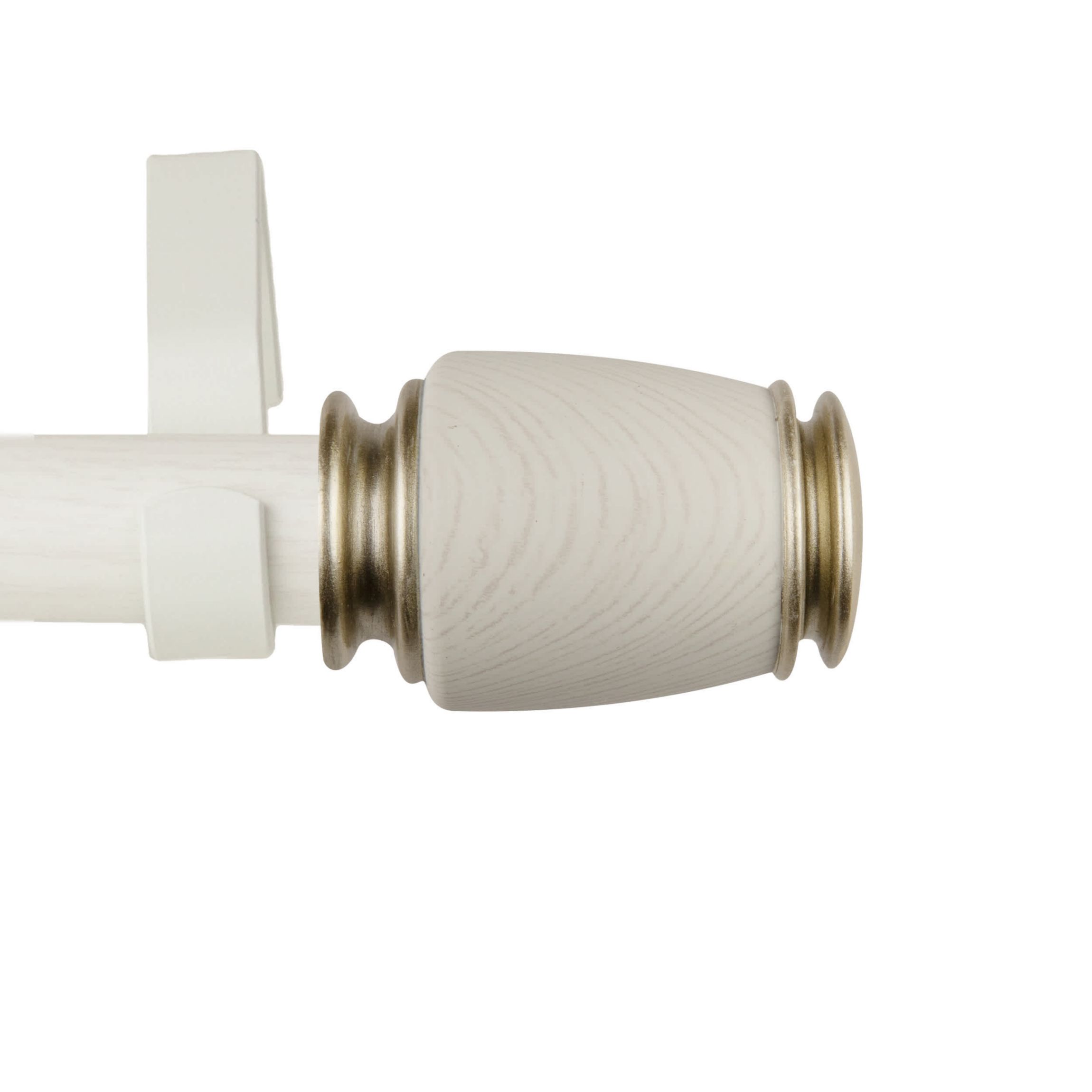1" Romilda Faux Wood Curtain Rod