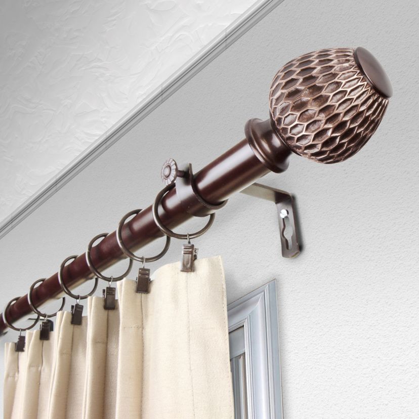 1" Ashwin Curtain Rod