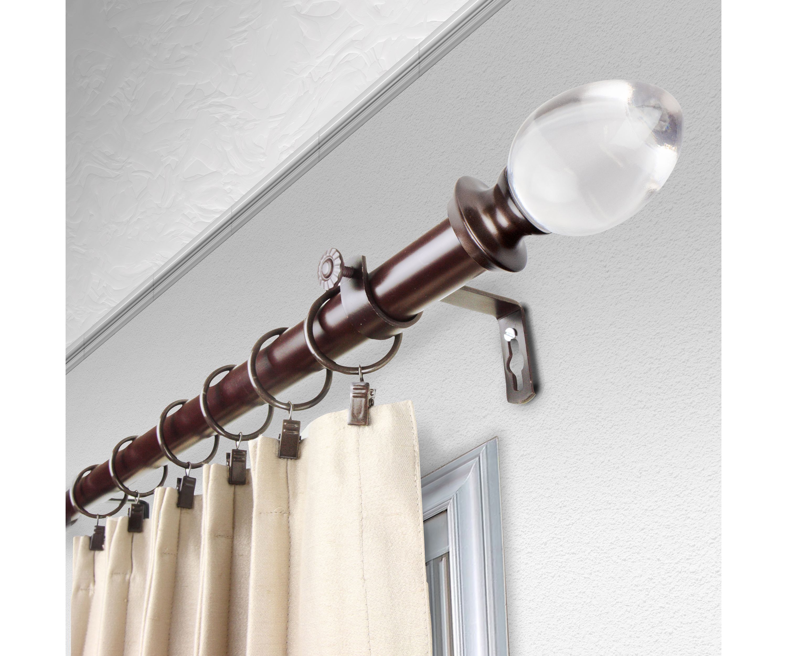 1" Eileen Curtain Rod