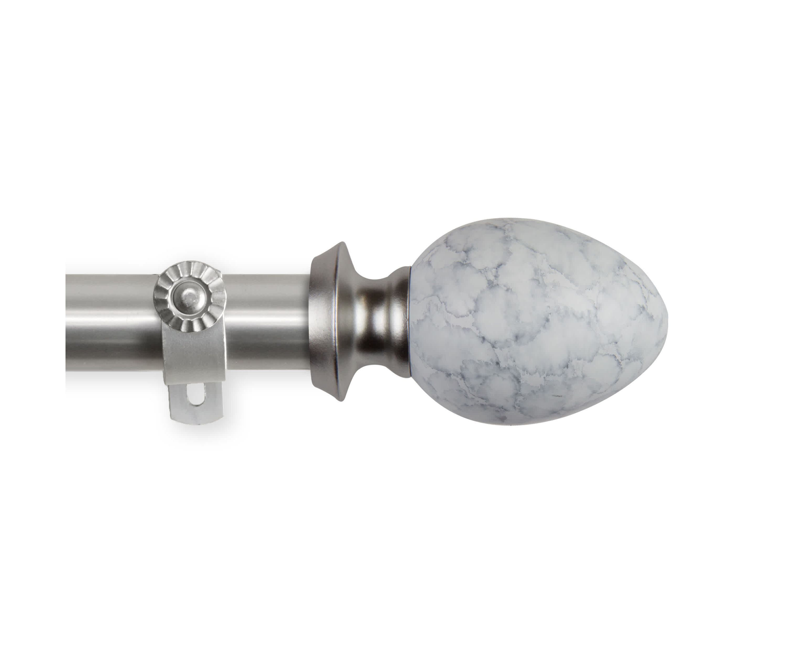 1" Ovate Curtain Rod
