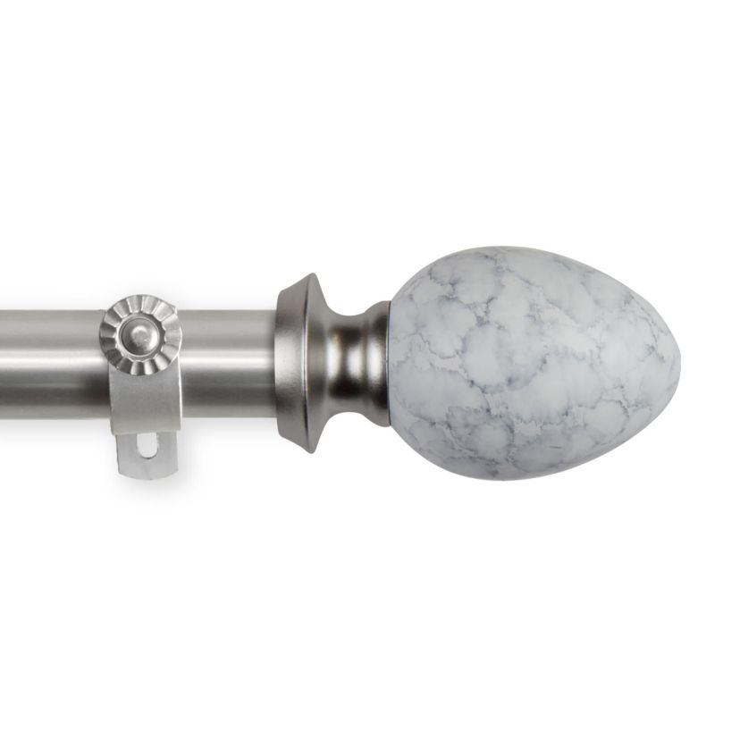 1" Ovate Curtain Rod