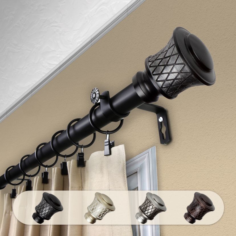 1" Olympia Curtain Rod