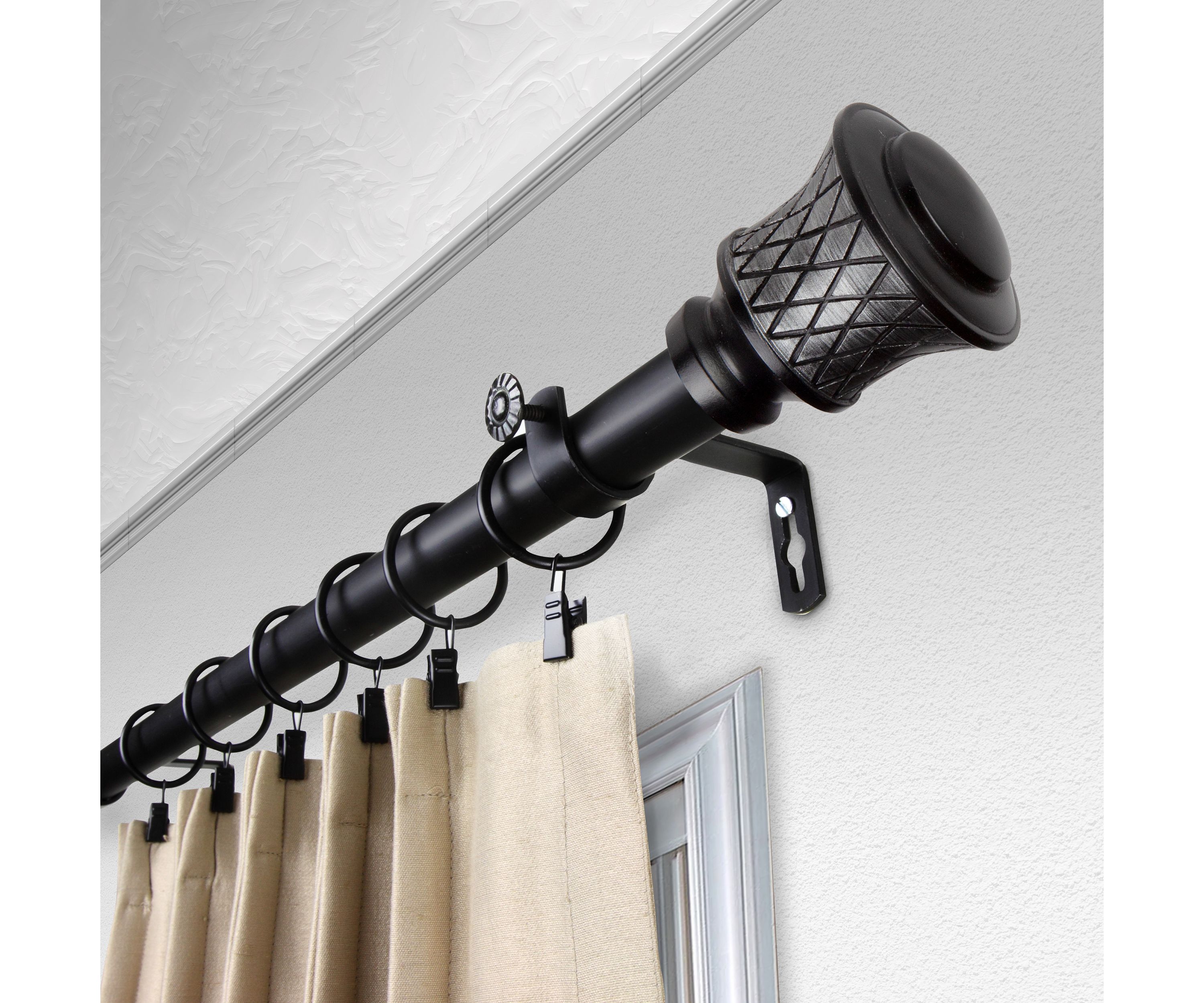 1" Olympia Curtain Rod