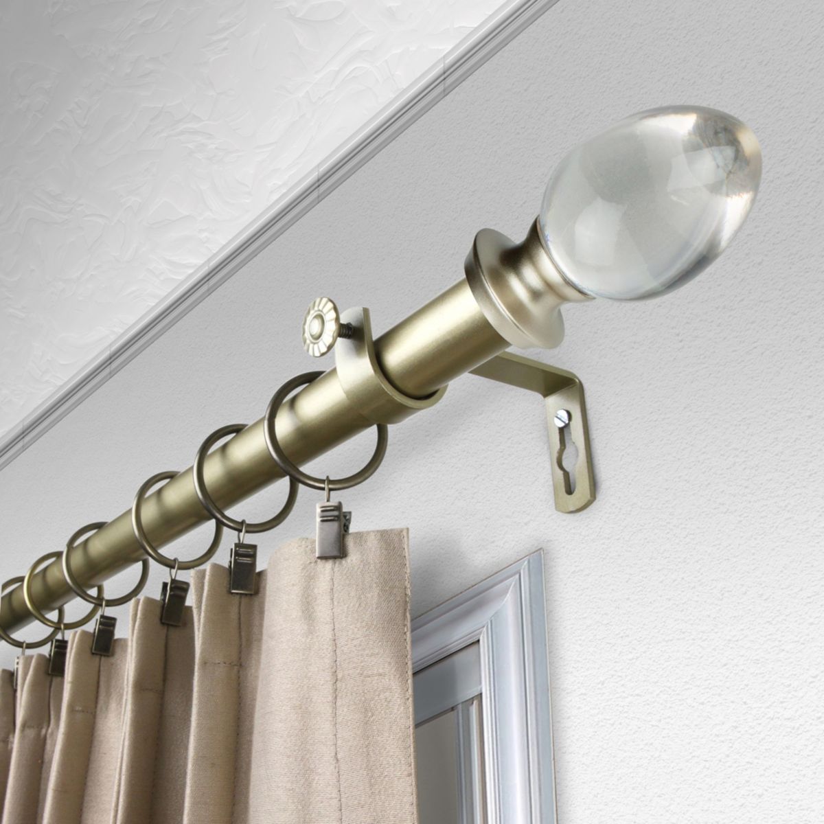 1" Eileen Curtain Rod