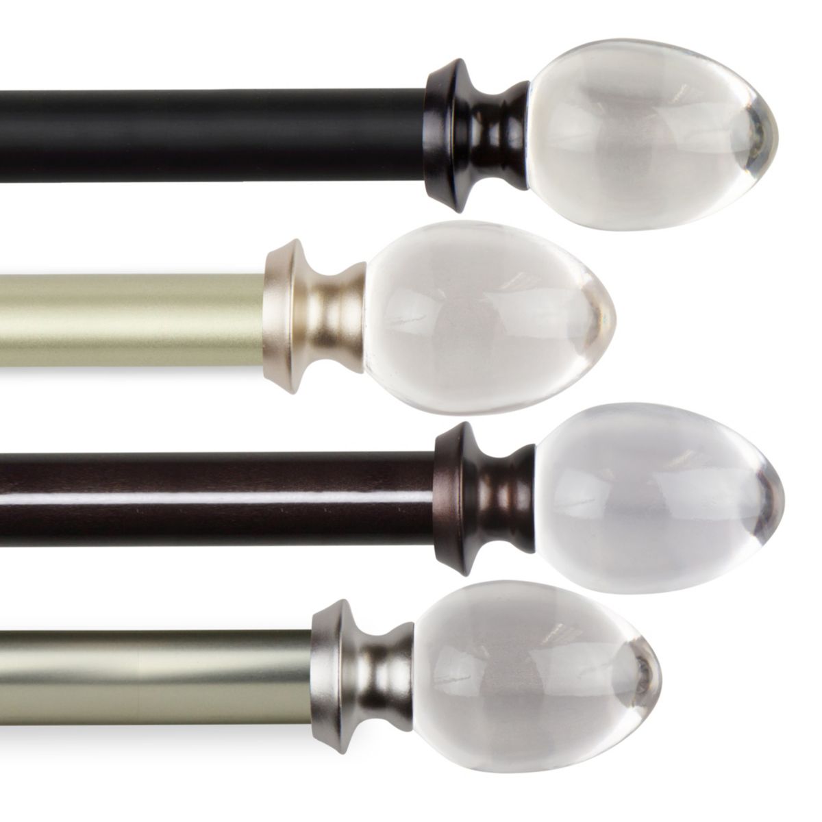 1" Eileen Curtain Rod