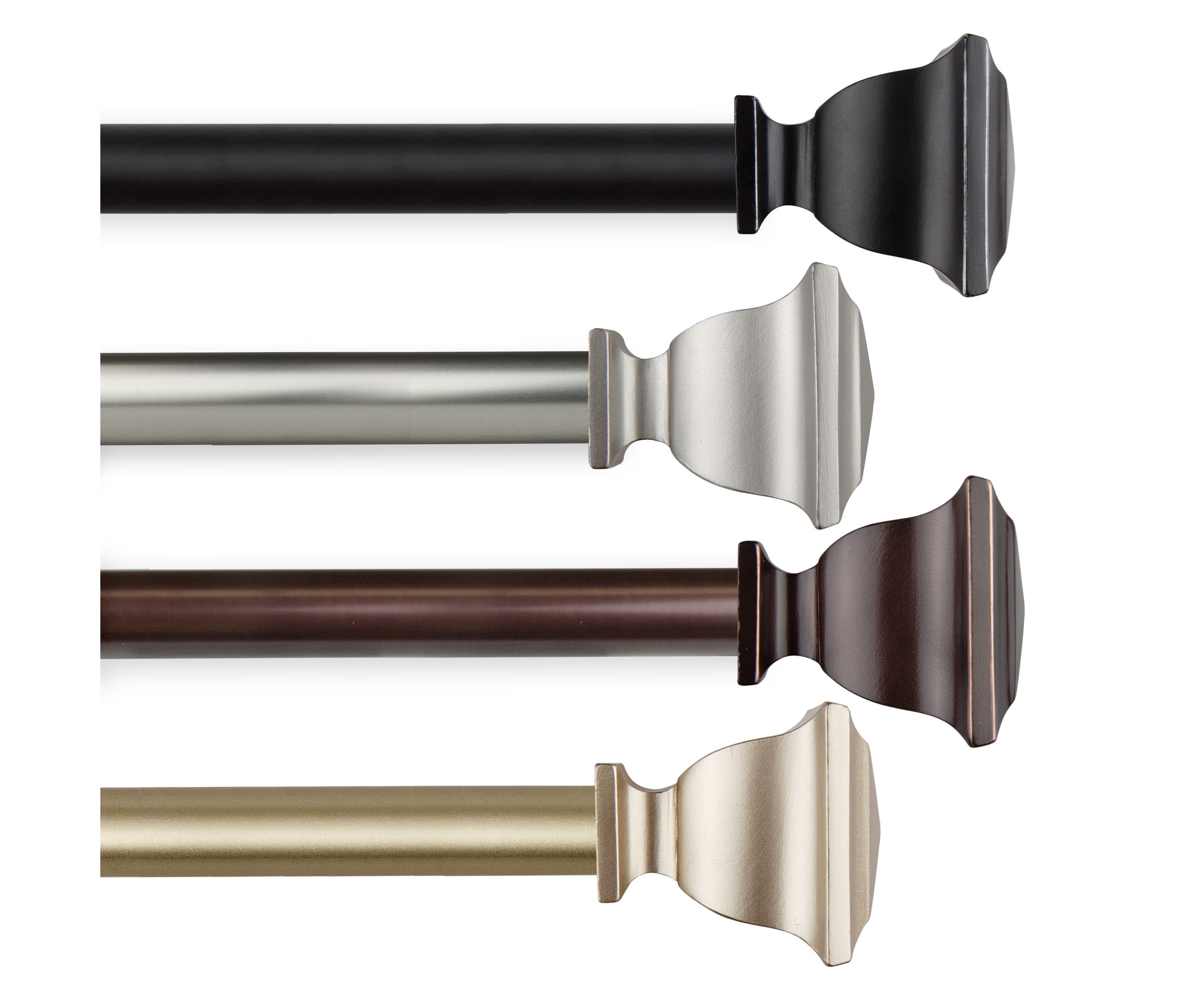 1" Romeo Curtain Rod