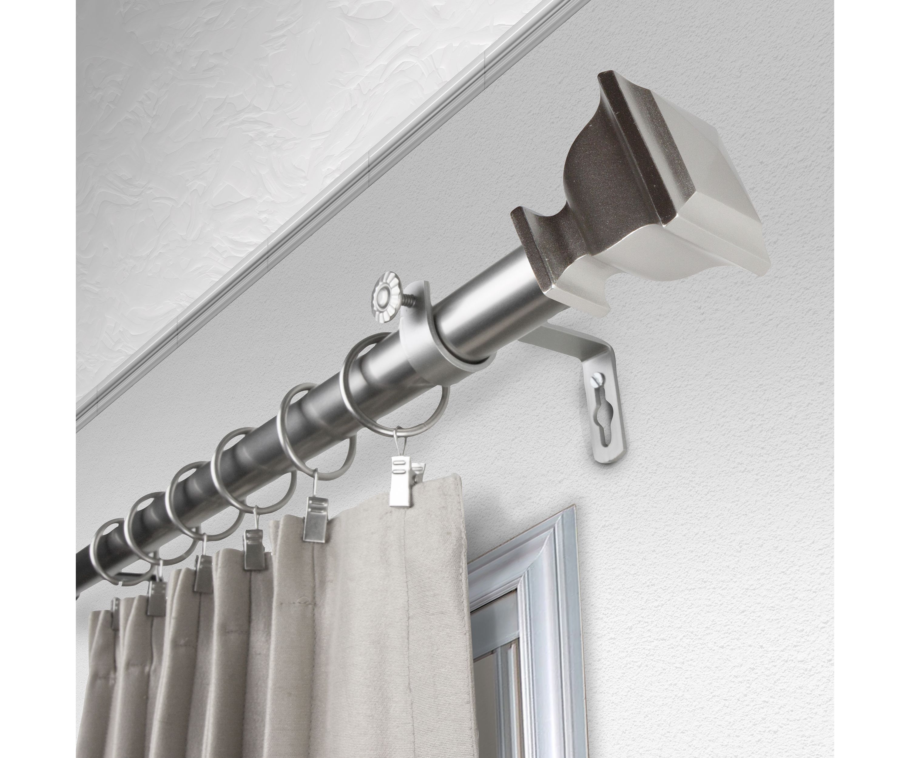 1" Romeo Curtain Rod