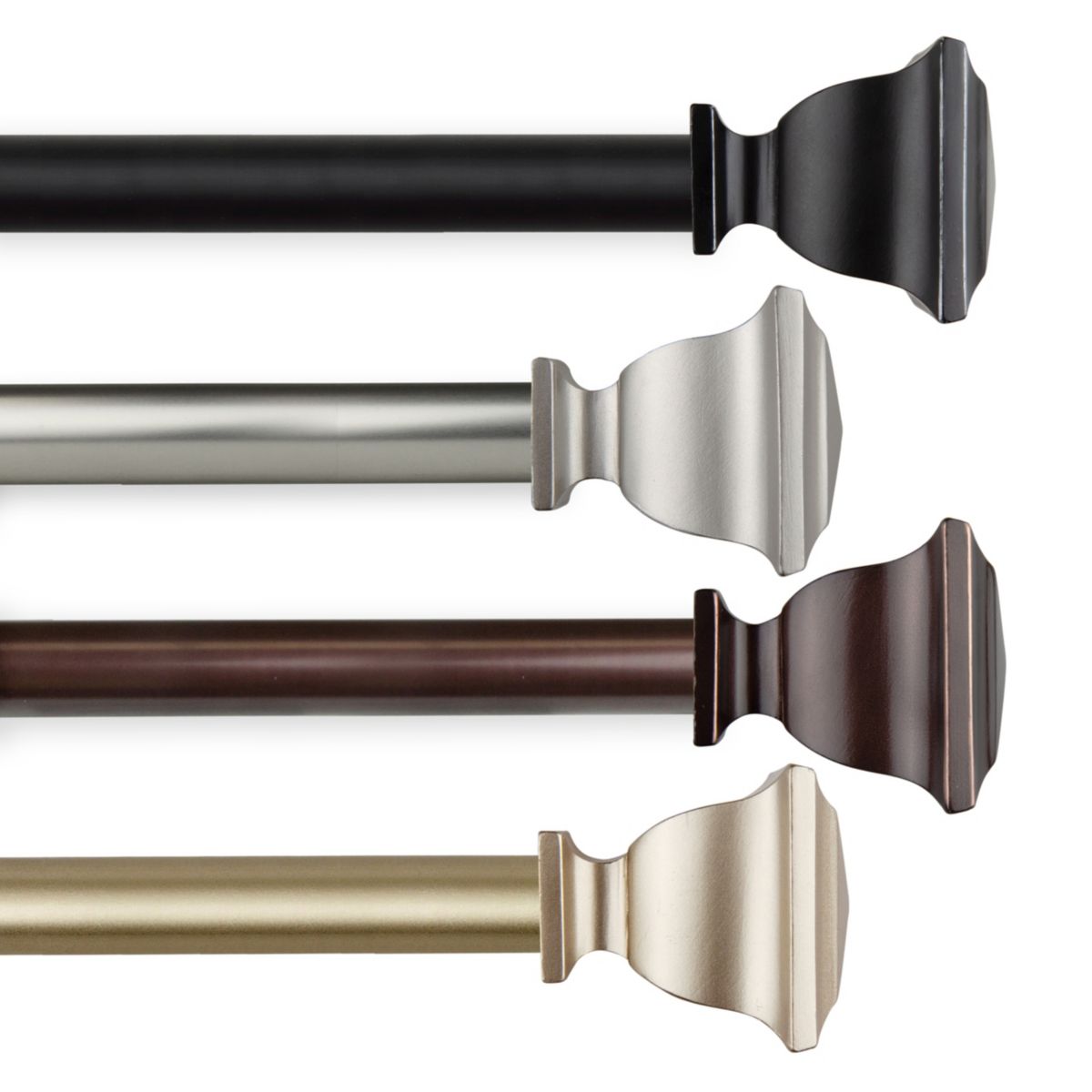 1" Romeo Curtain Rod