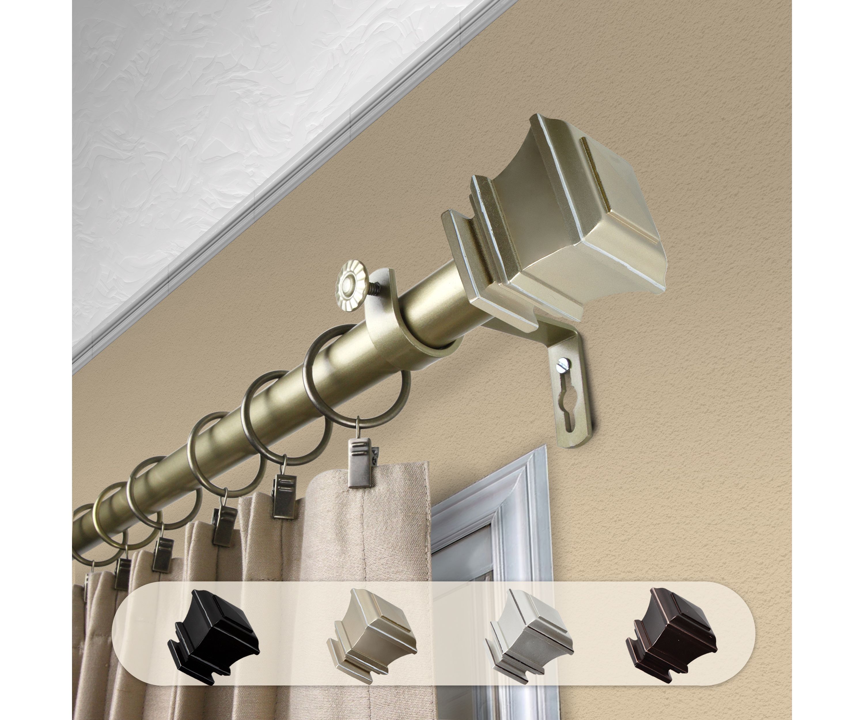 1" Pineda Curtain Rod