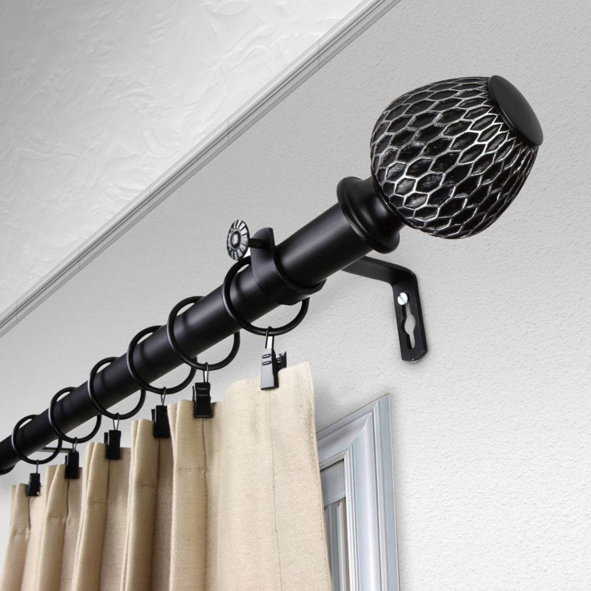 1" Ashwin Curtain Rod