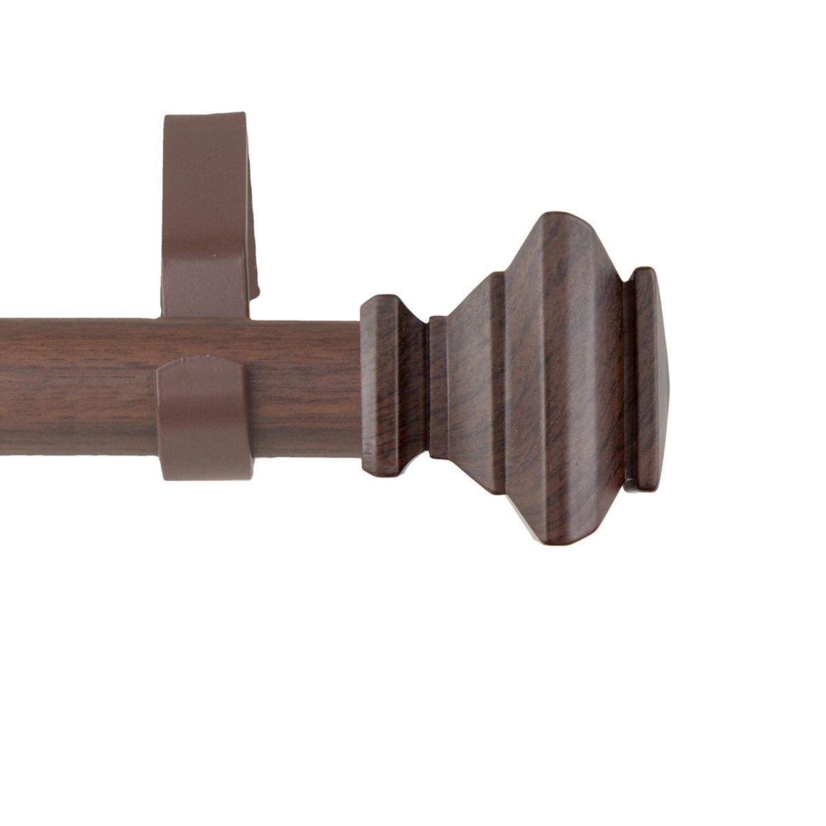 1" Fern Faux Wood Curtain Rod