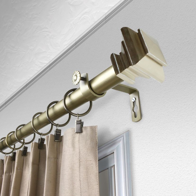 1" Fern Curtain Rod