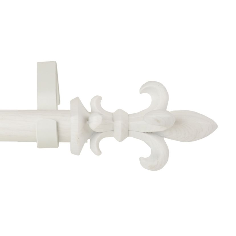 1" Fernando Faux Wood Curtain Rod