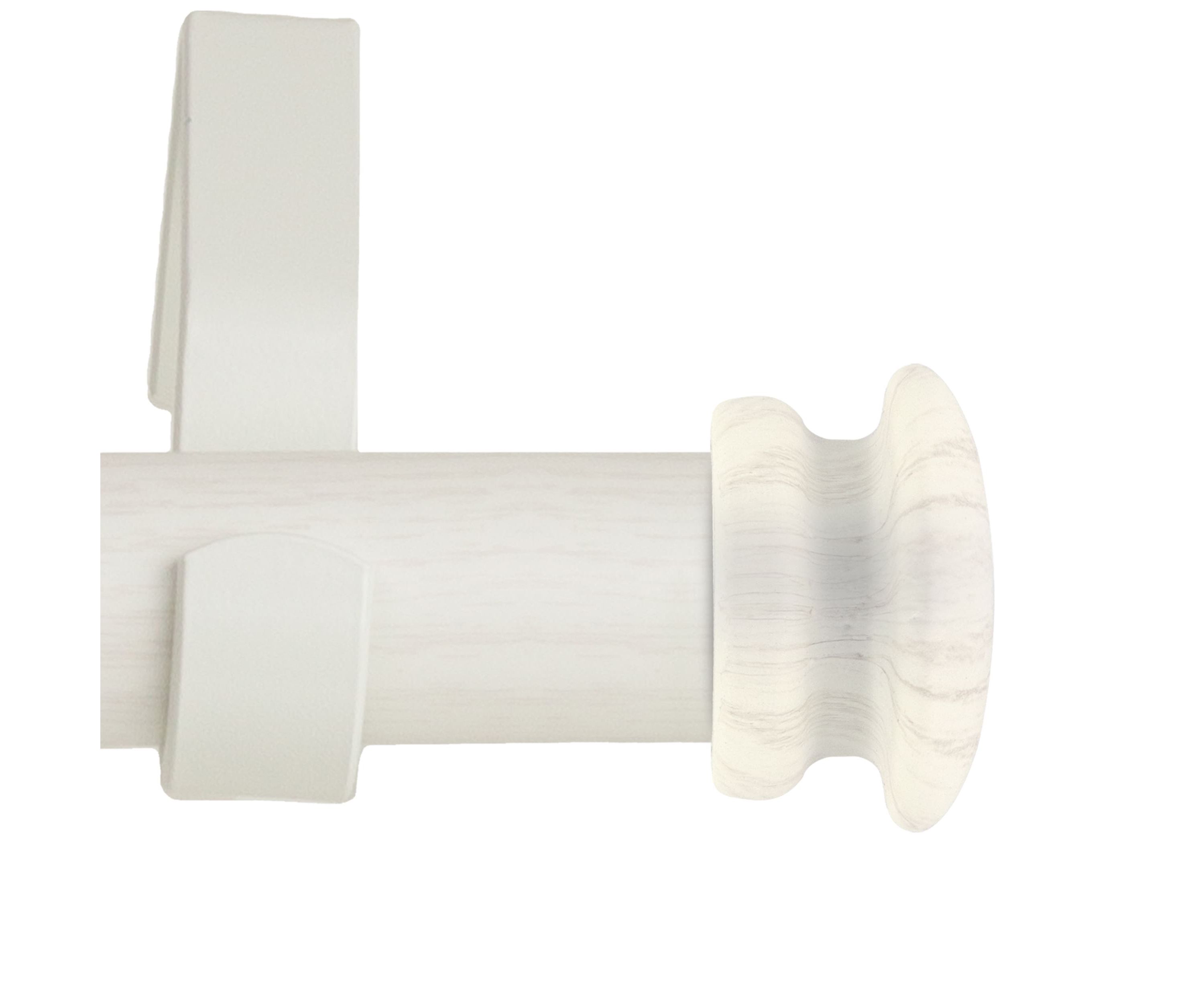 1" Mare Faux Wood Curtain Rod