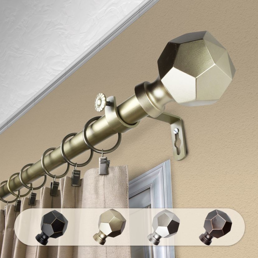 1" Darden Curtain Rod