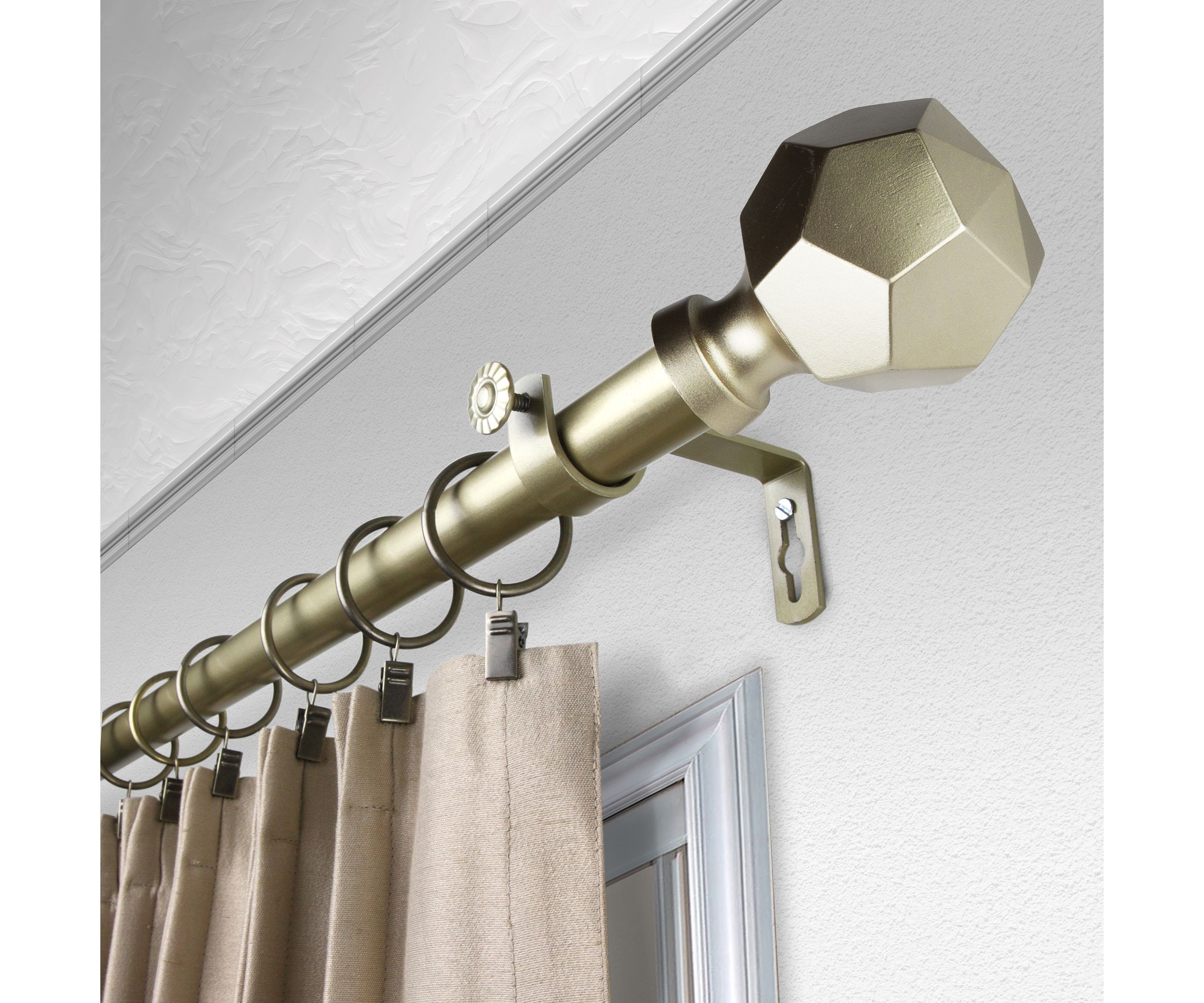 1" Darden Curtain Rod