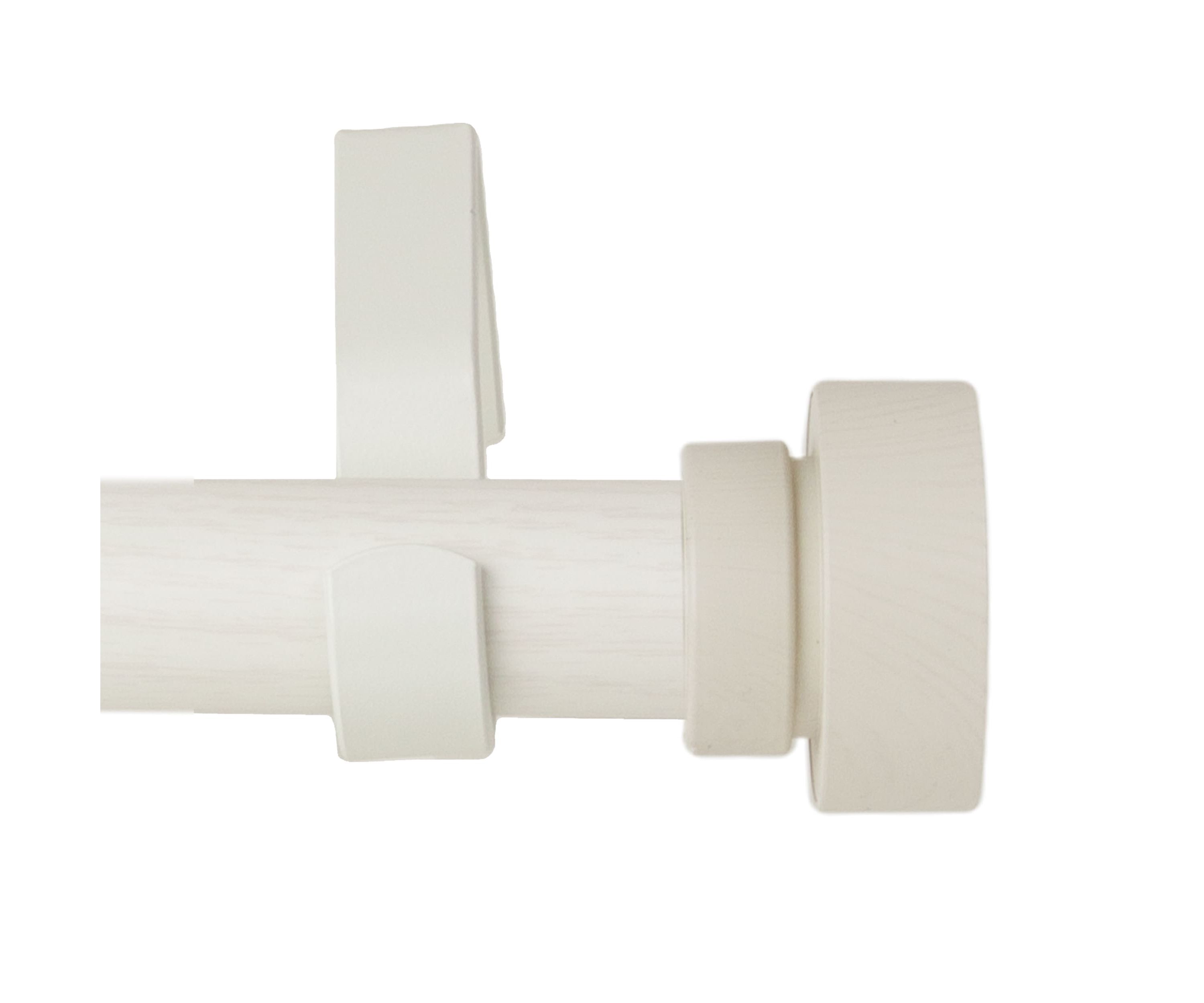 1" Bonnet Faux Wood Curtain Rod