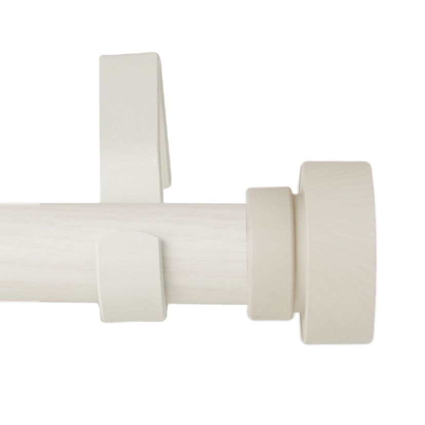 1" Bonnet Faux Wood Curtain Rod