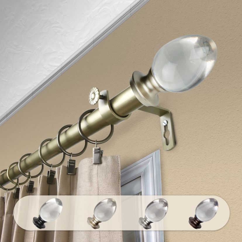 1" Eileen Curtain Rod