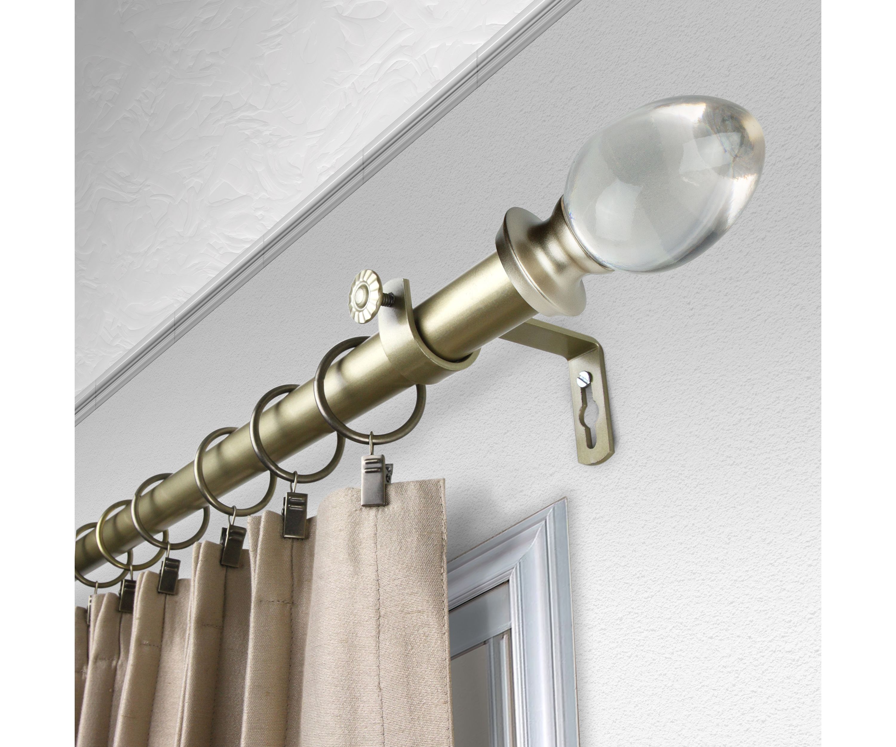 1" Eileen Curtain Rod