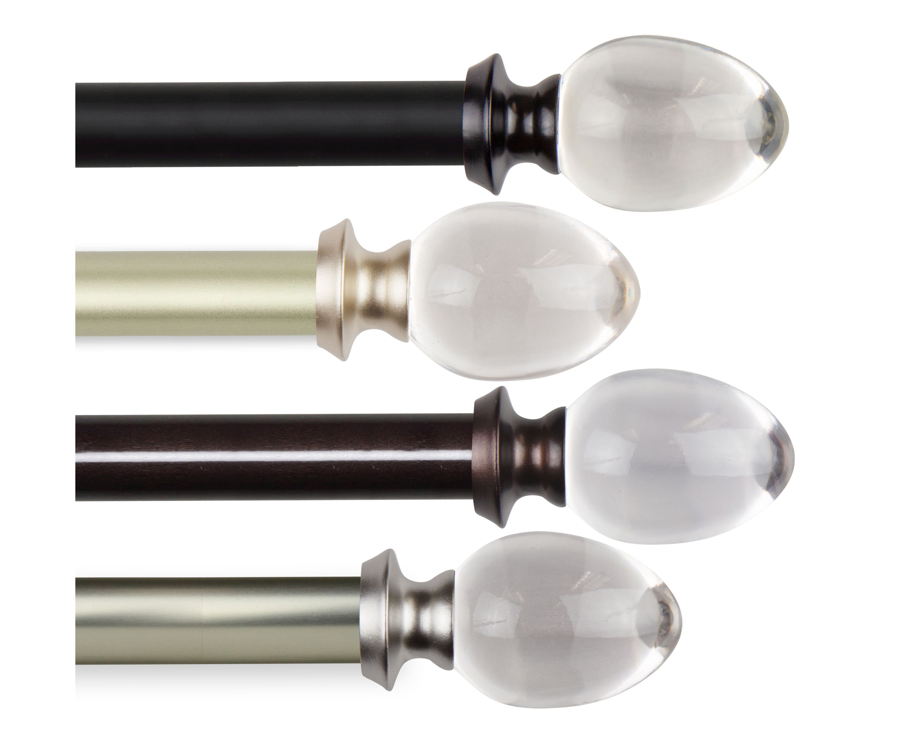 1" Eileen Curtain Rod