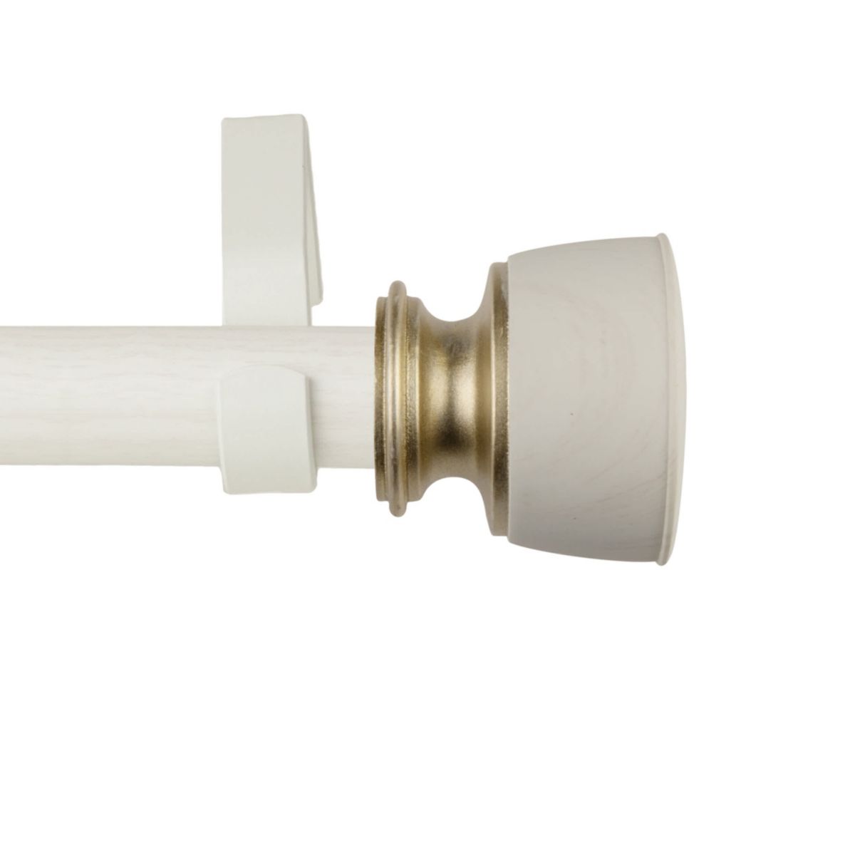 1" Nuno Faux Wood Curtain Rod