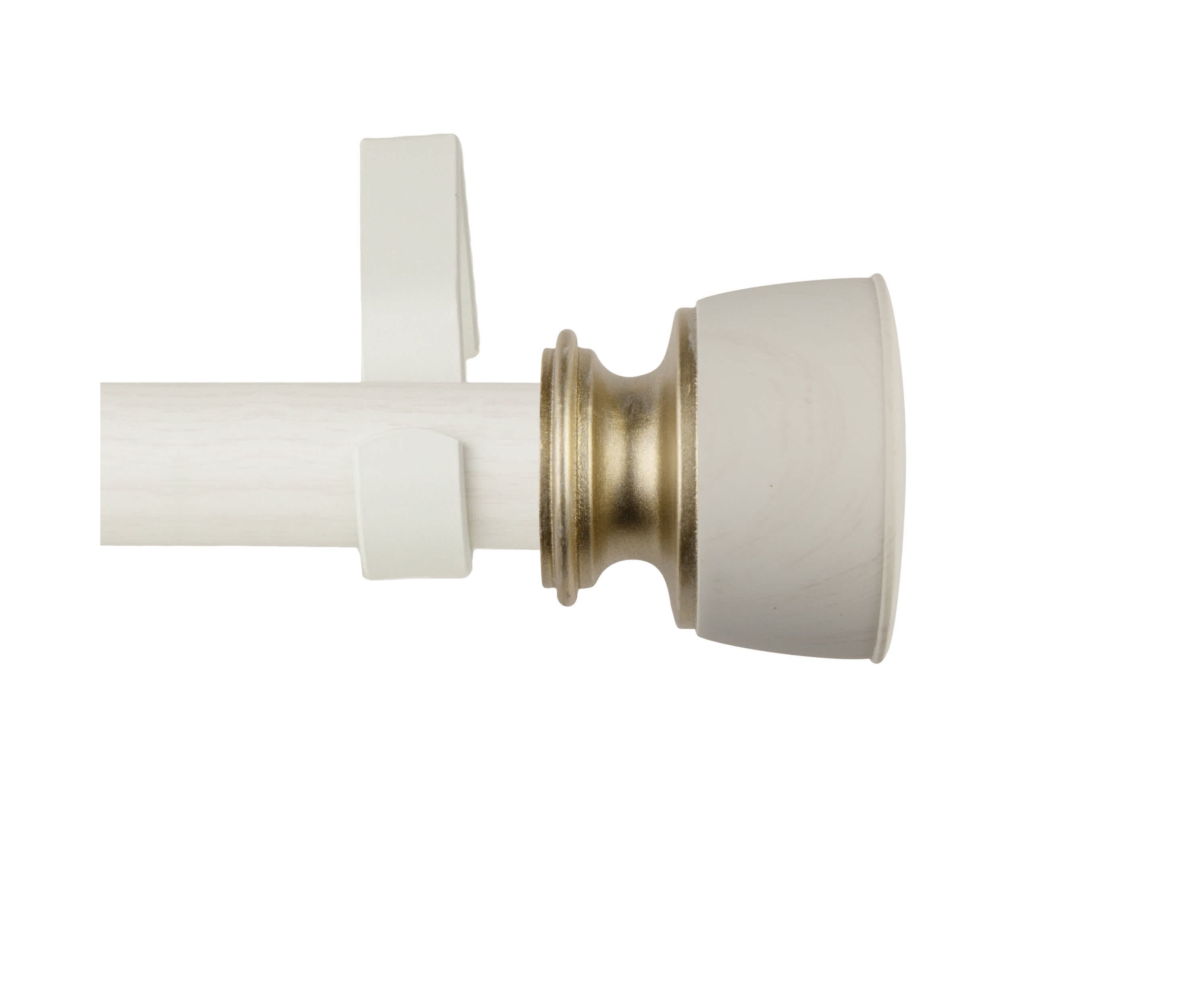 1" Nuno Faux Wood Curtain Rod