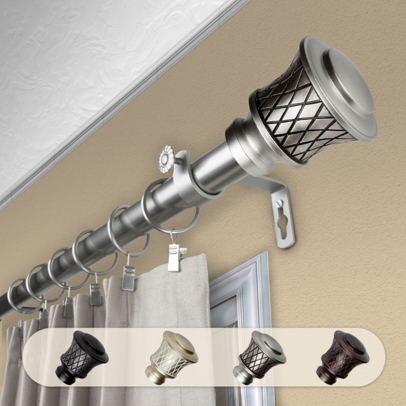 1" Olympia Curtain Rod