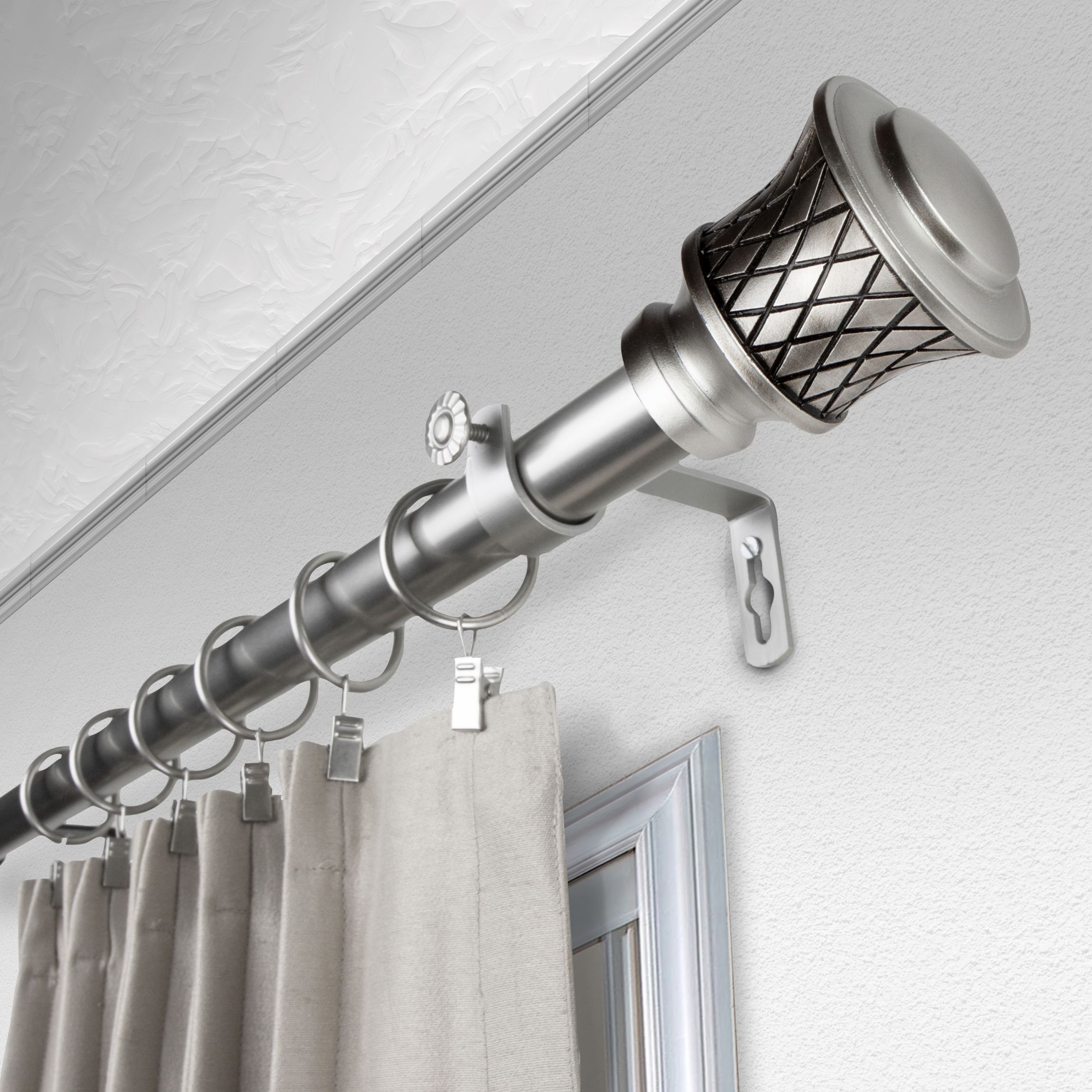 1" Olympia Curtain Rod