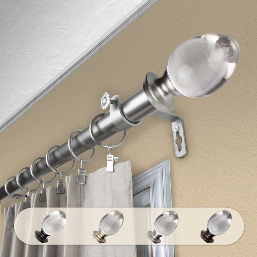 1" Eileen Curtain Rod