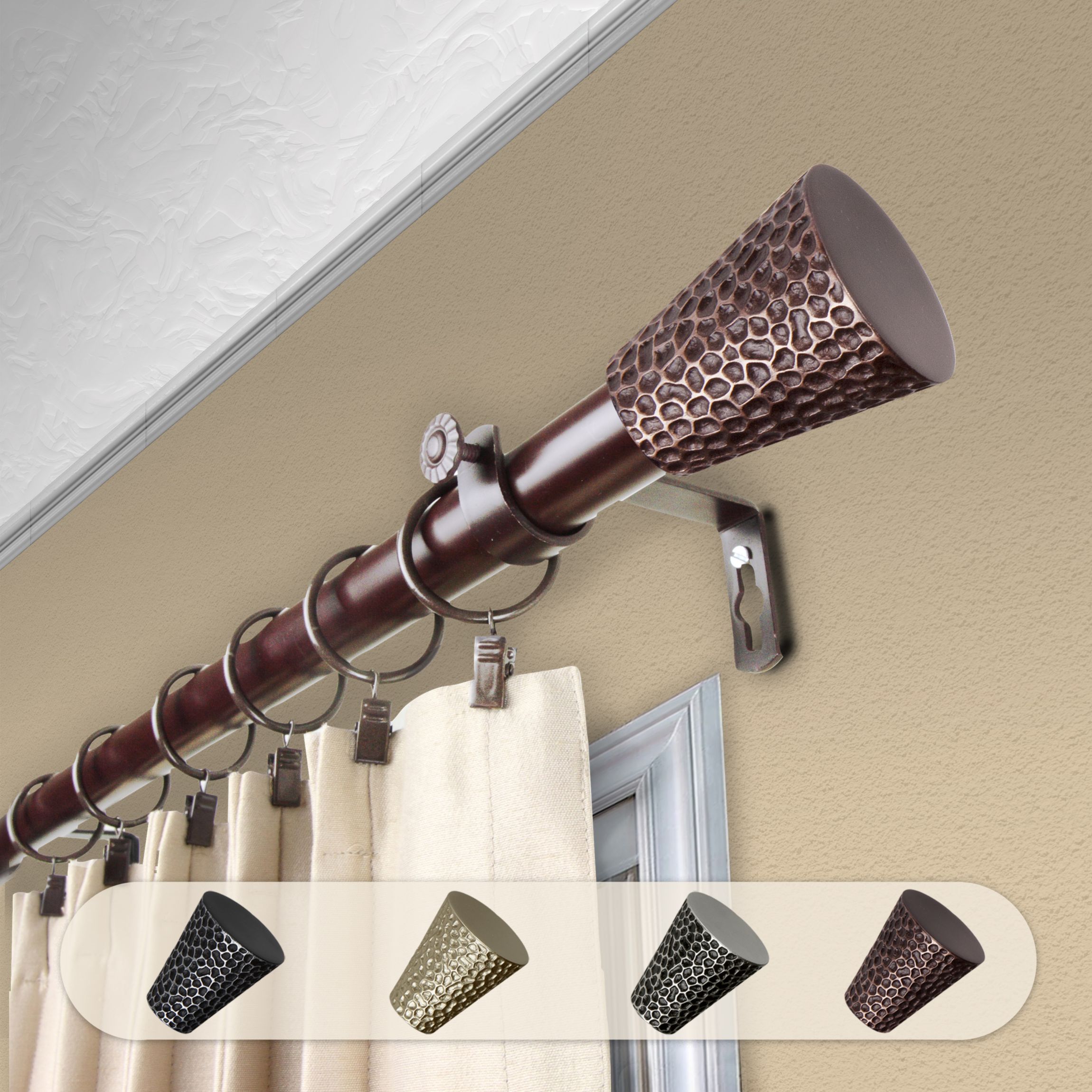 1" Haldor Curtain Rod