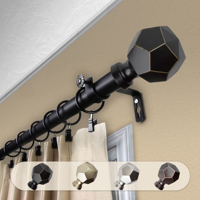 1" Darden Curtain Rod