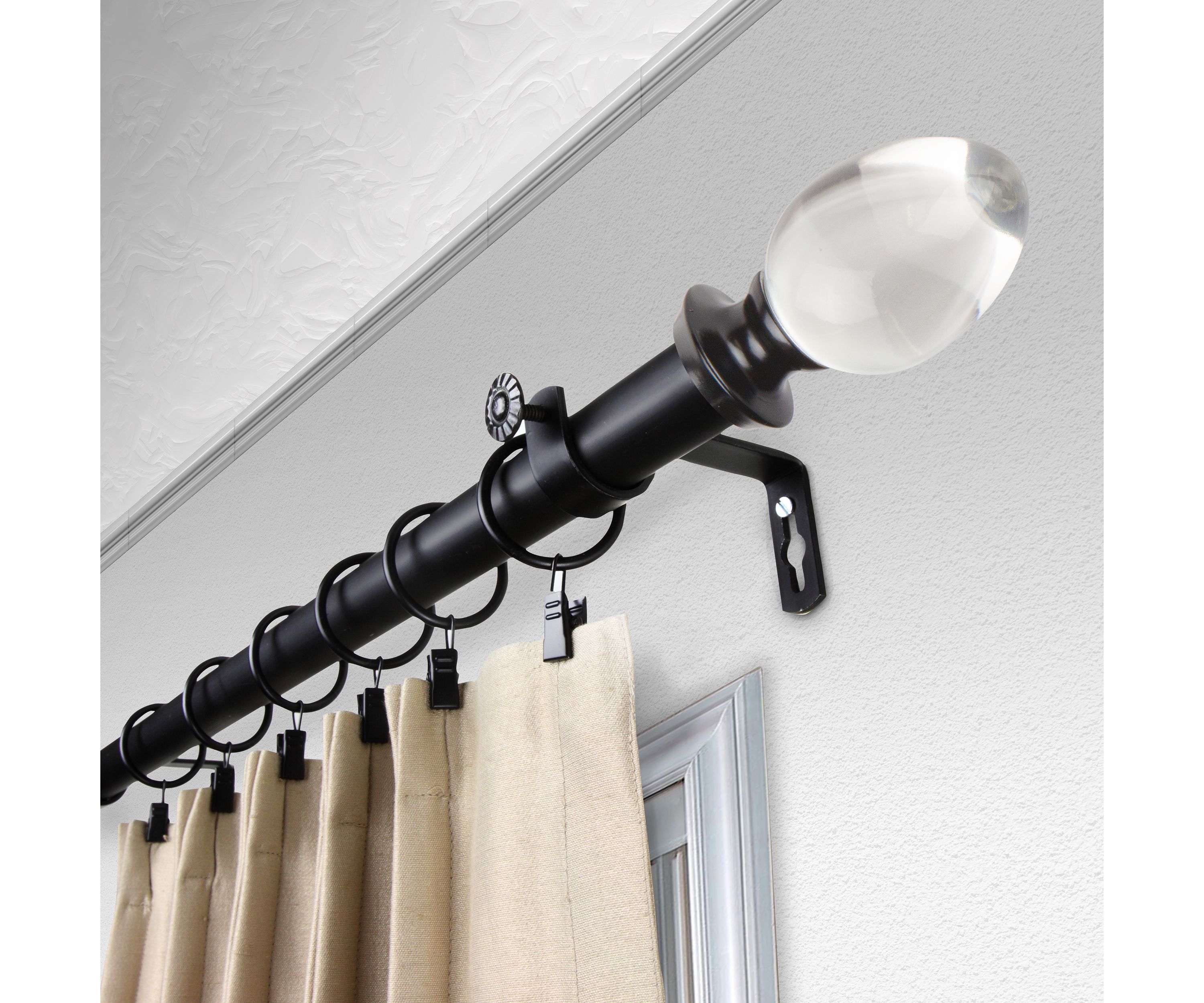 1" Eileen Curtain Rod