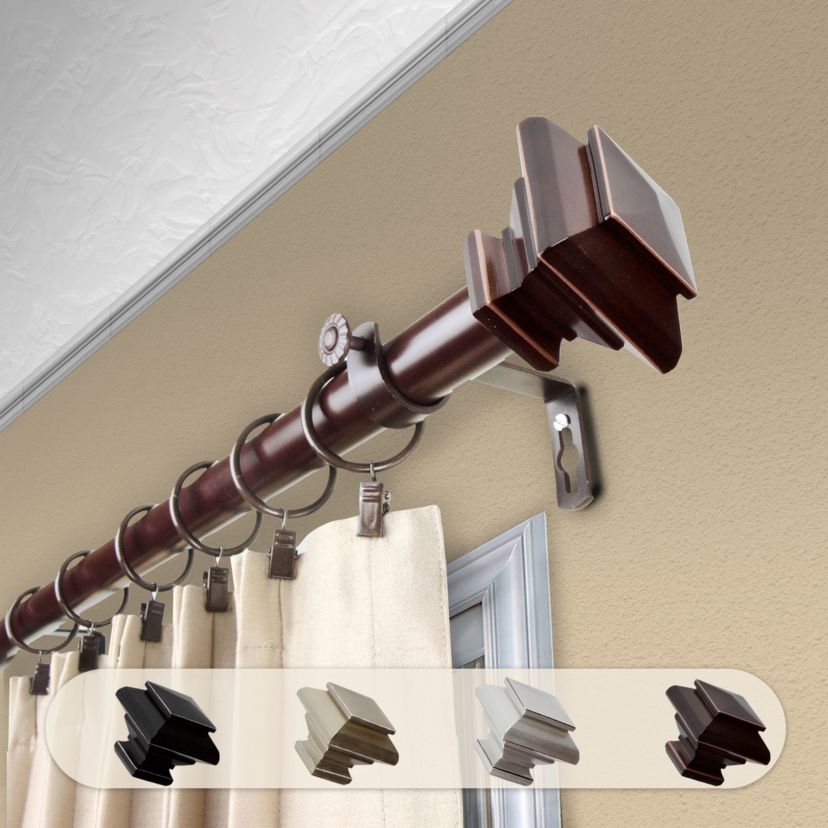 1" Fern Curtain Rod
