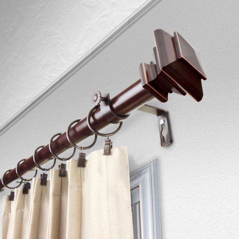 1" Fern Curtain Rod
