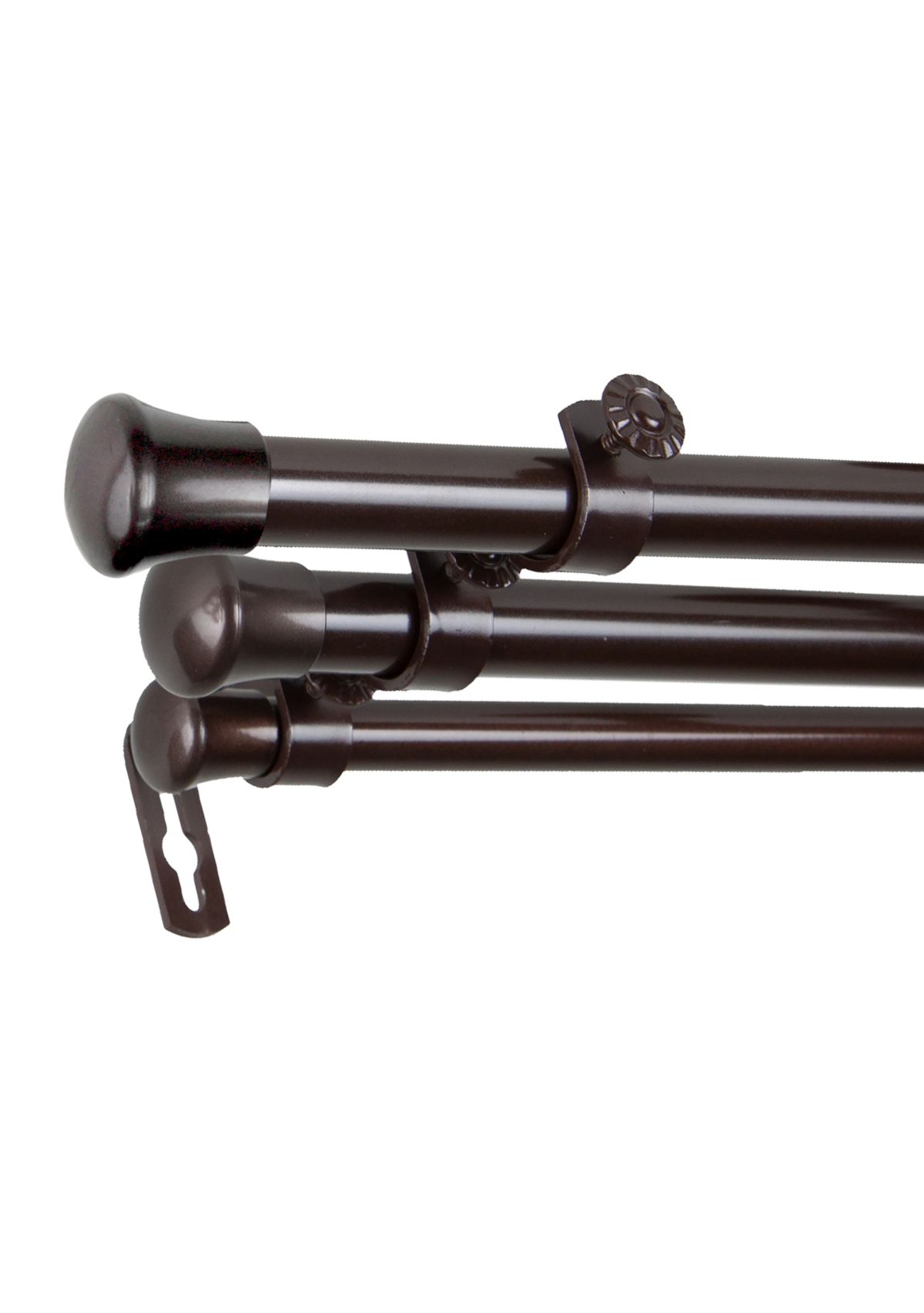 13/16" Triple Curtain Rod