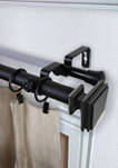 1 Inch Bedpost Double Curtain Rod