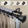 13/16" Jaylin Double Curtain Rod