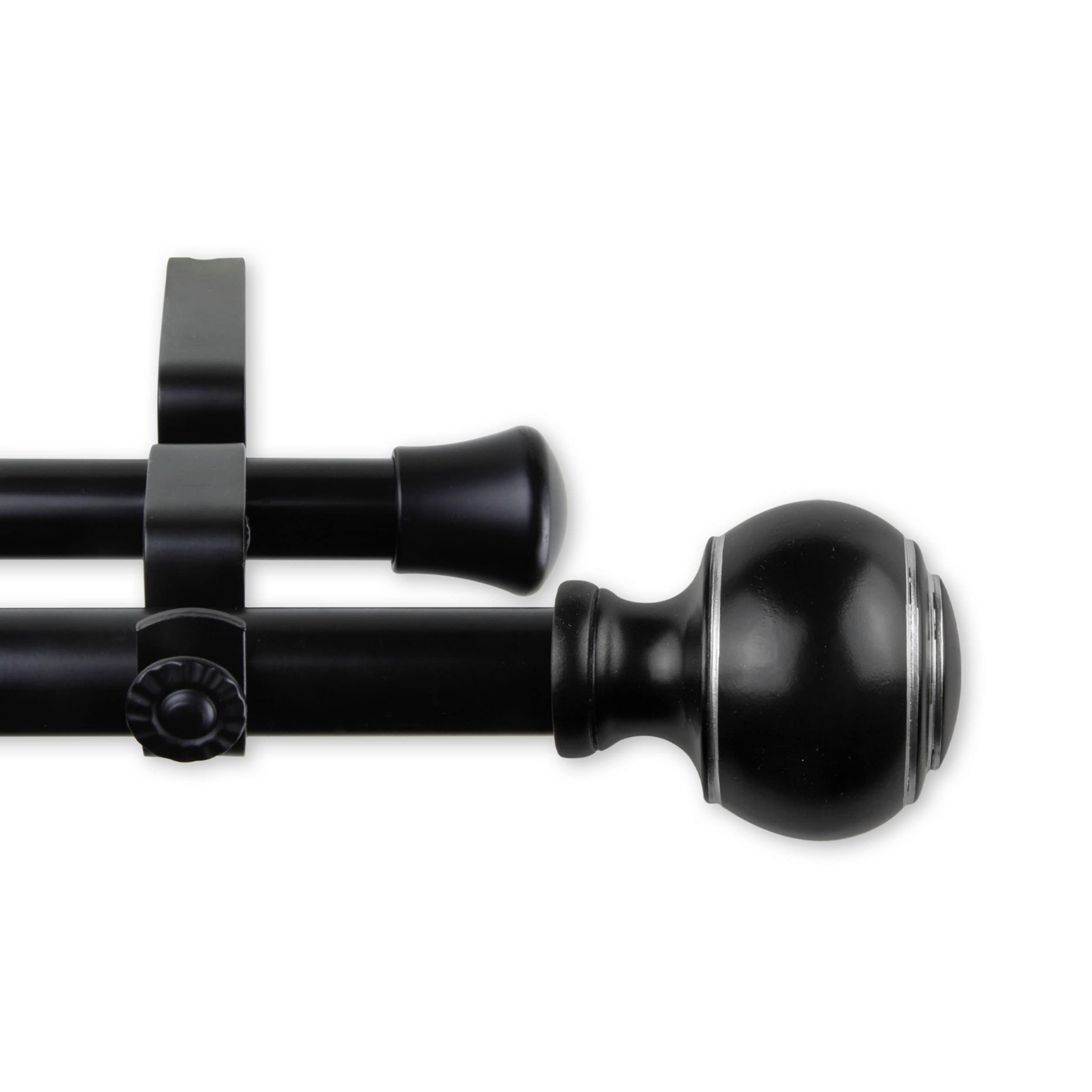 1" Ashwin Double Curtain Rod