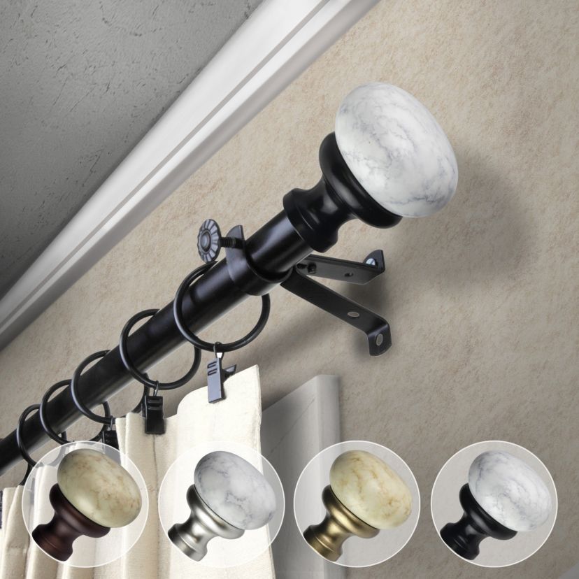 13/16" Merlyn Curtain Rod