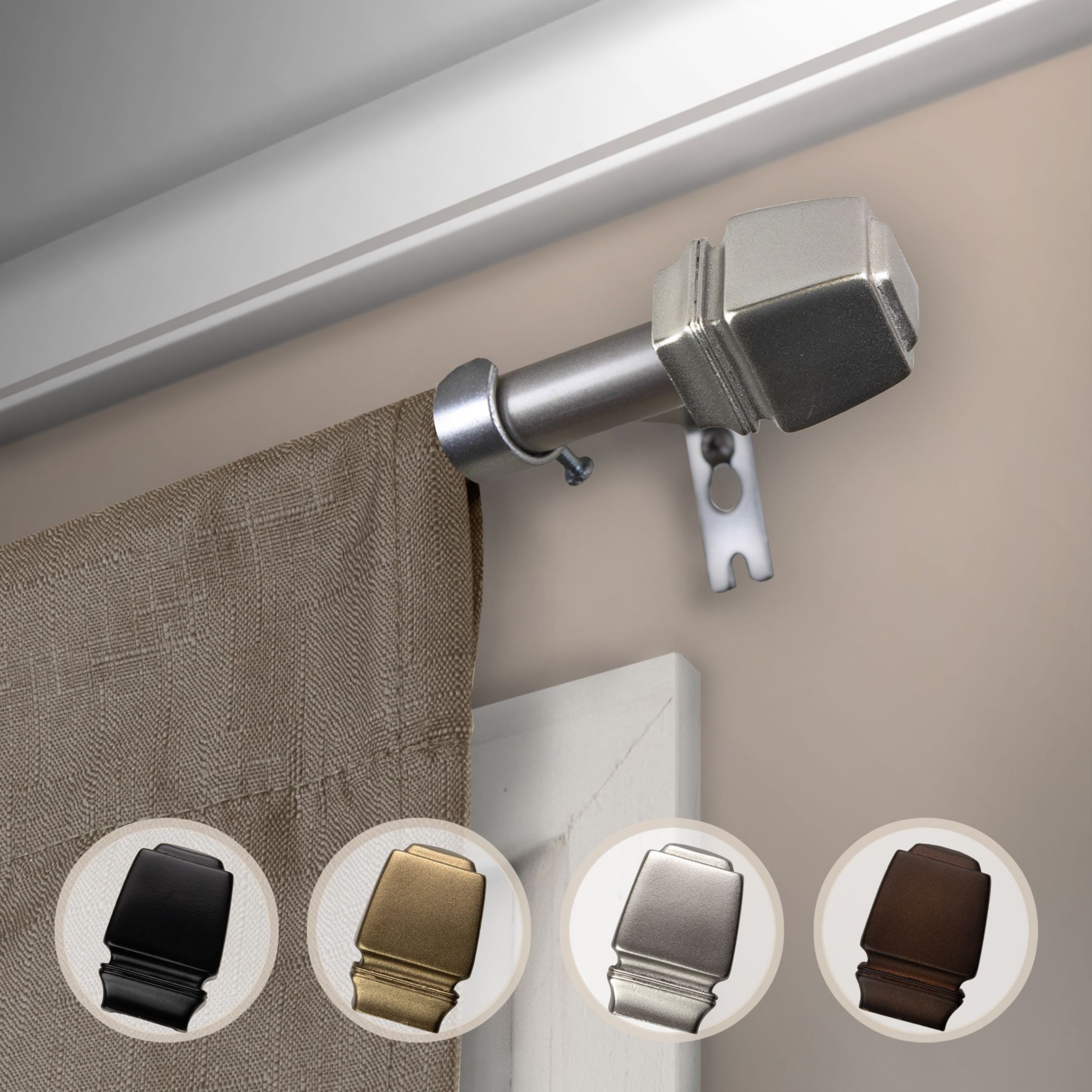 5/8" Jasur Curtain Rod