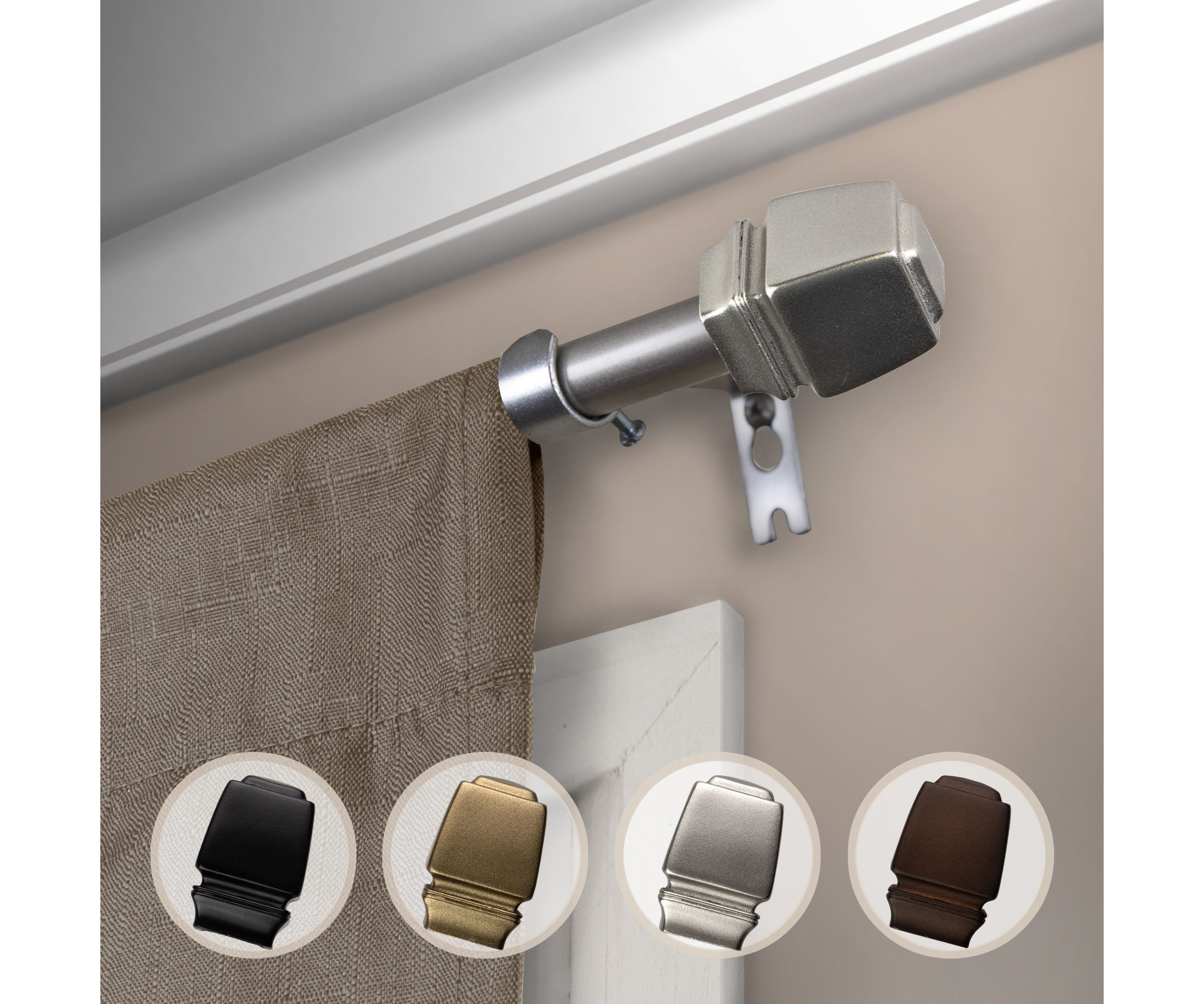 5/8" Jasur Curtain Rod