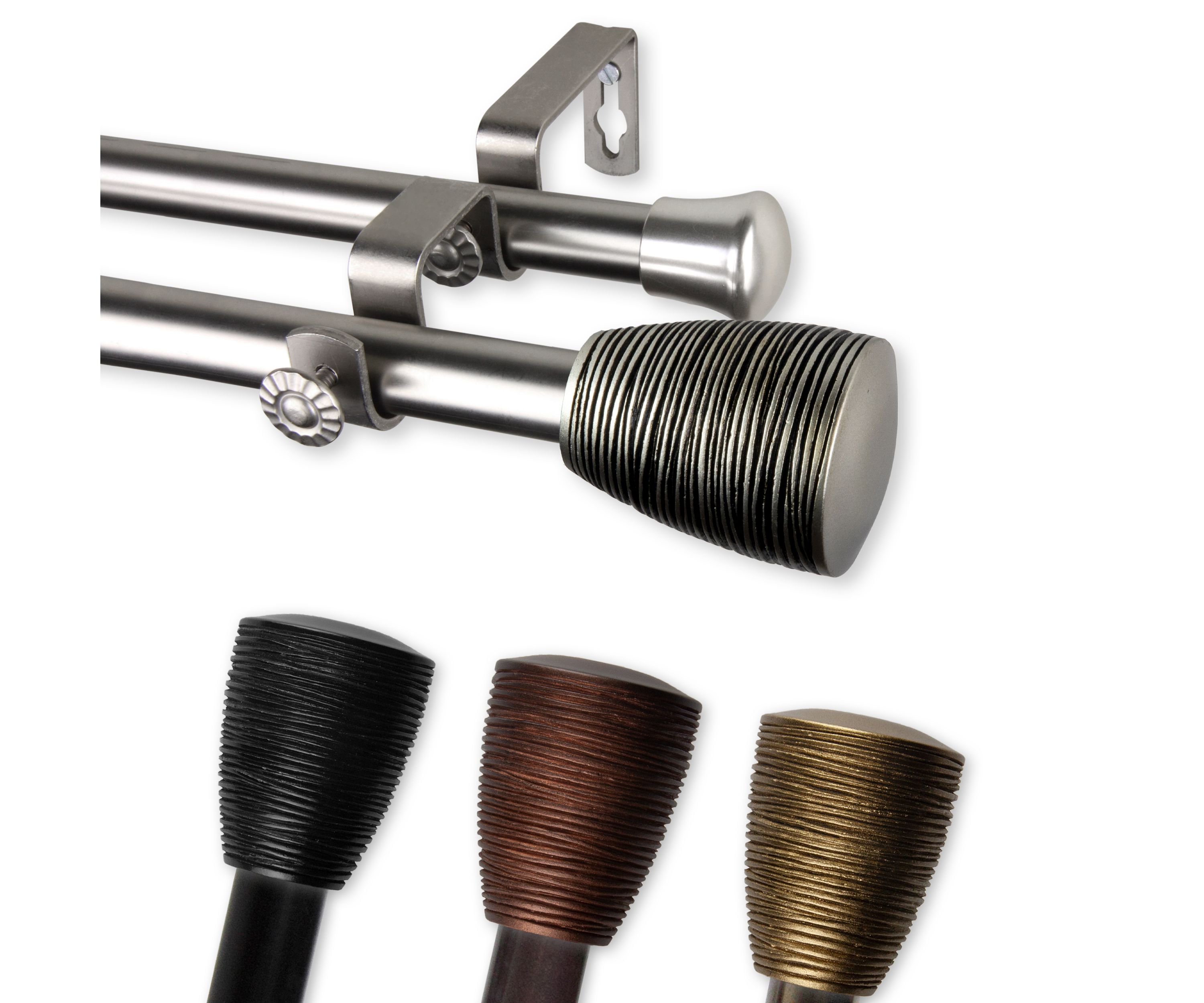 13/16" Tarzan Double Curtain Rod