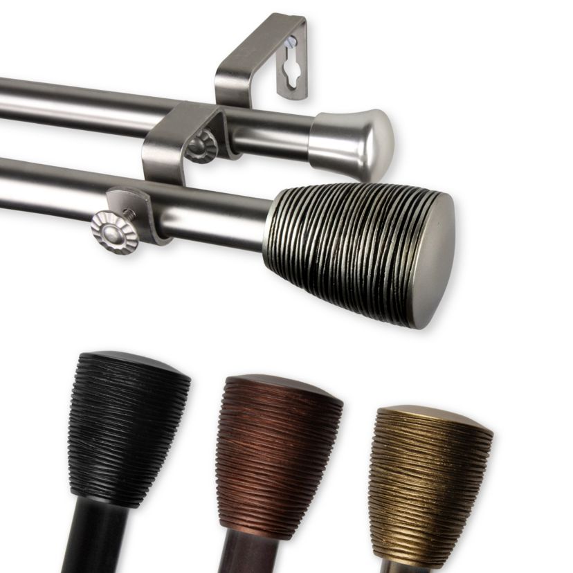 13/16" Tarzan Double Curtain Rod