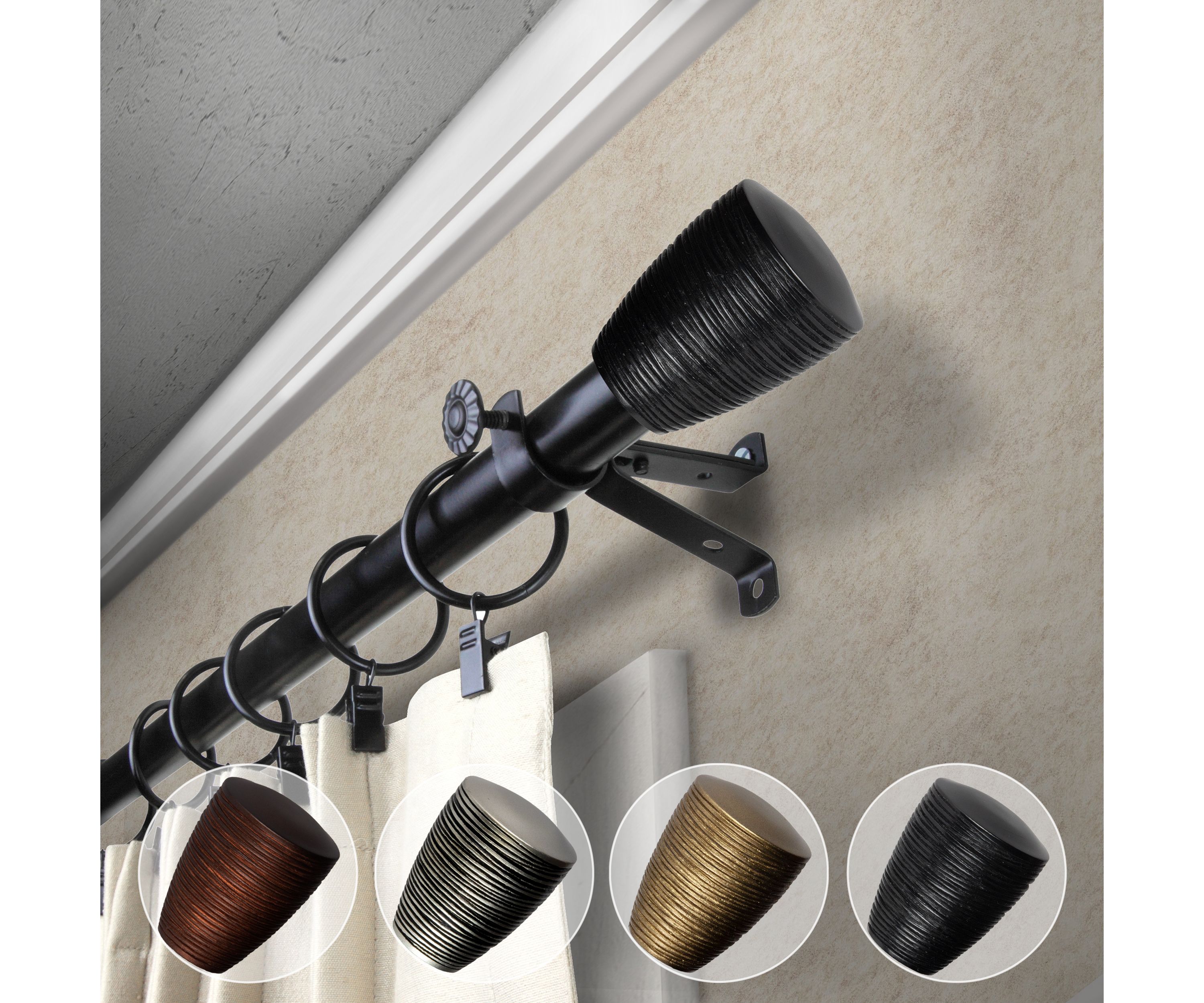 13/16" Tarzan Curtain Rod