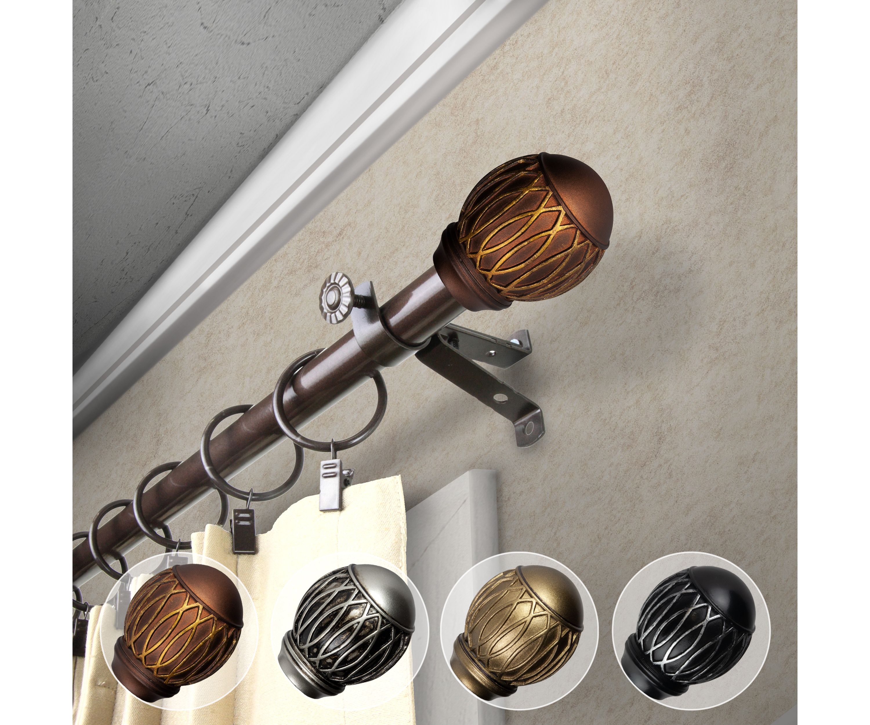 13/16" Tyoma Curtain Rod