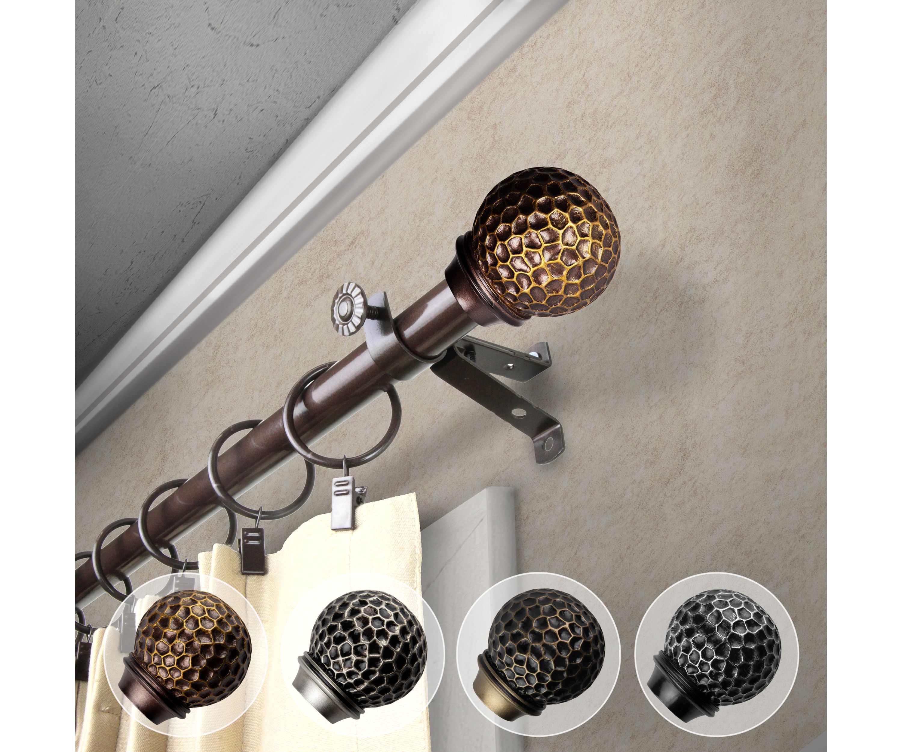13/16" Celio Curtain Rod